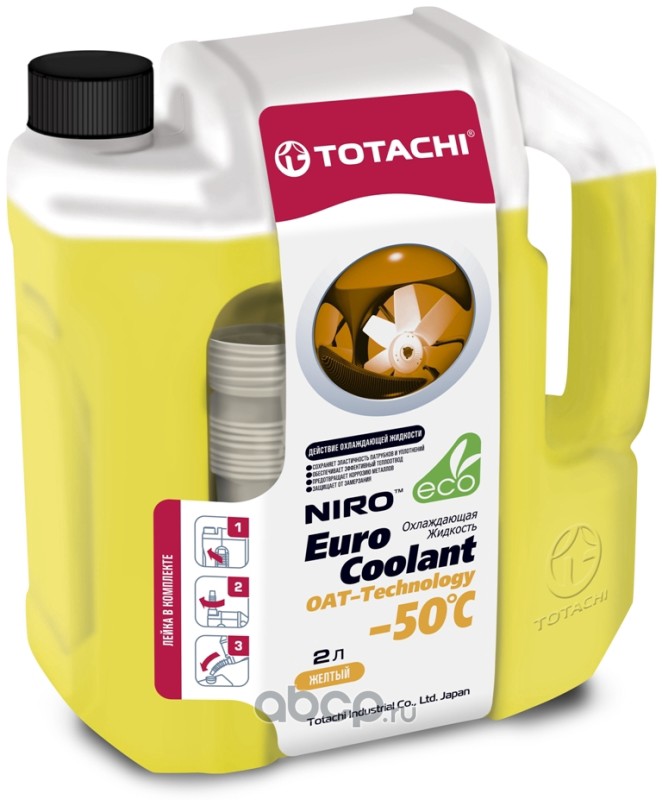 Охлаждающая жидкость NIRO EURO COOLANT OAT - Technology   -50 C     2л